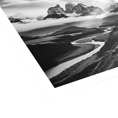 Mockup Fine Art Grande Formato